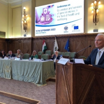 Prof. Dr. Báger Gusztáv a Debreceni Konferencián